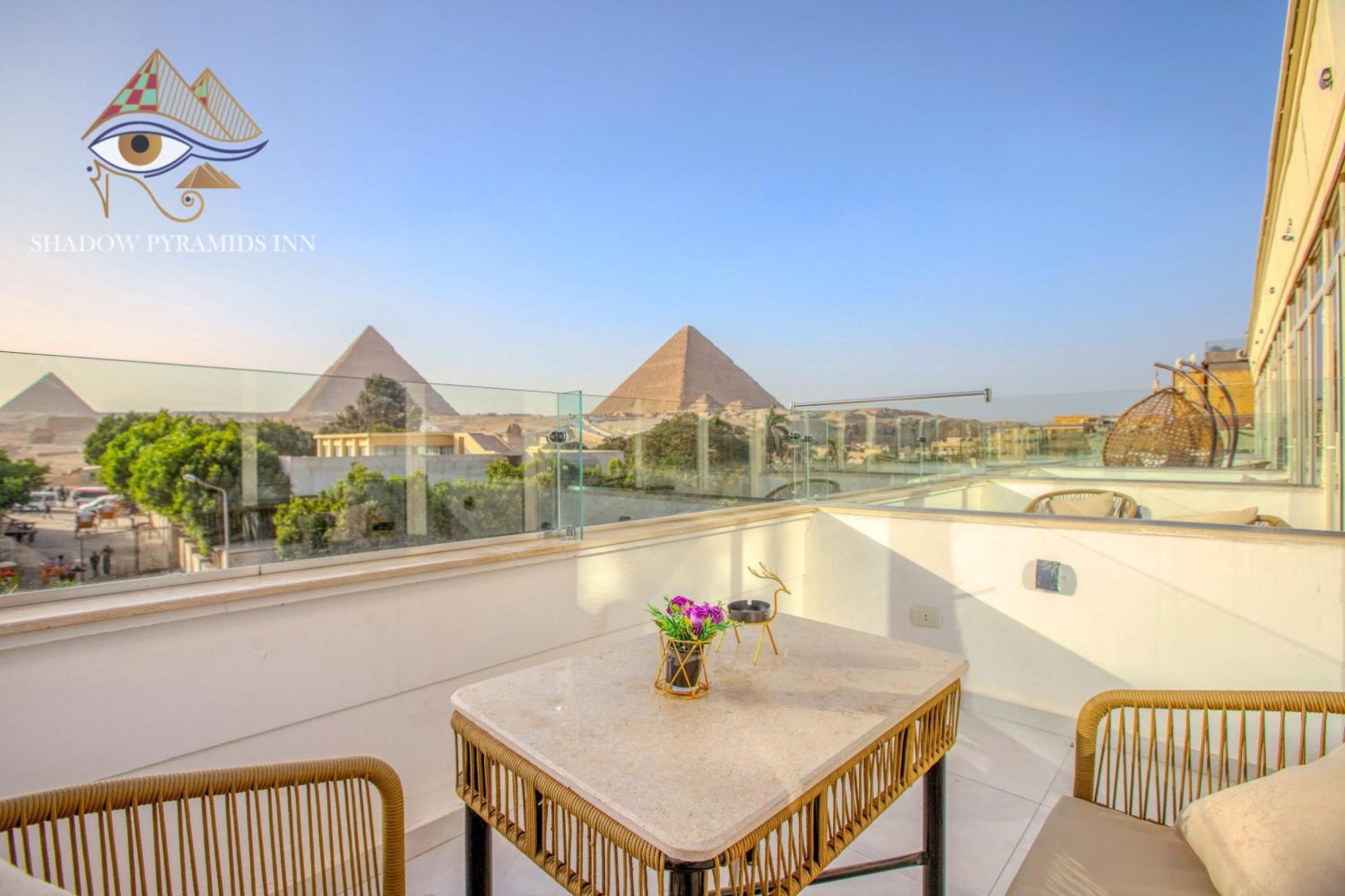 Shadow Pyramids Suites And Jacuzzi Kafret el-Gabal Dış mekan fotoğraf