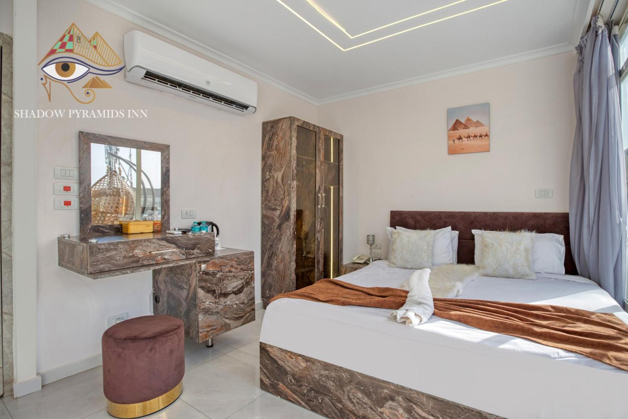 Shadow Pyramids Suites And Jacuzzi Kafret el-Gabal Dış mekan fotoğraf