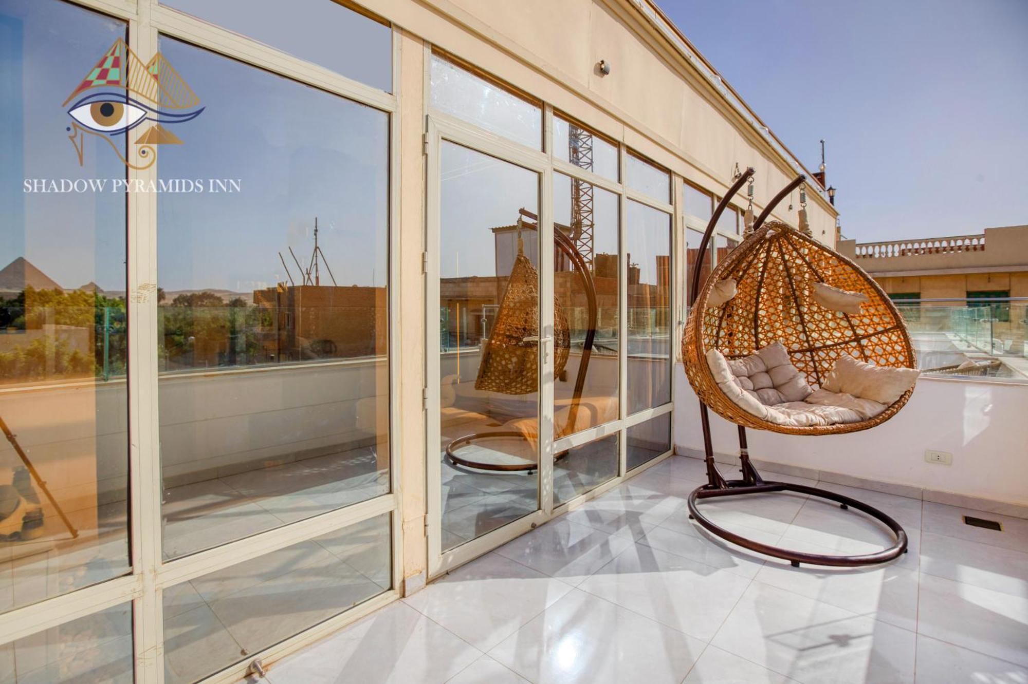Shadow Pyramids Suites And Jacuzzi Kafret el-Gabal Dış mekan fotoğraf