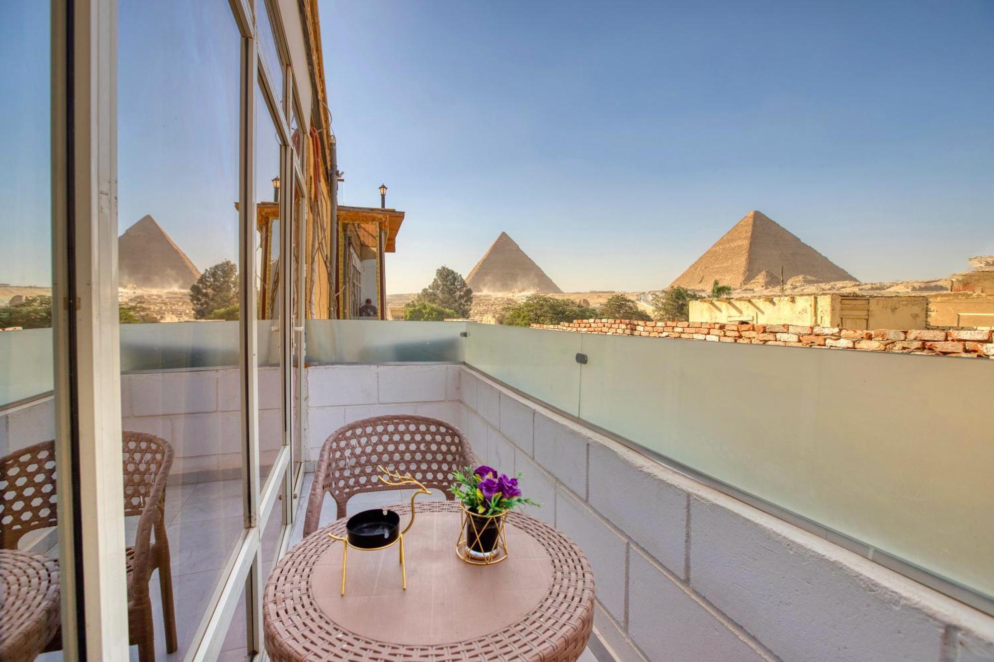 Shadow Pyramids Suites And Jacuzzi Kafret el-Gabal Dış mekan fotoğraf