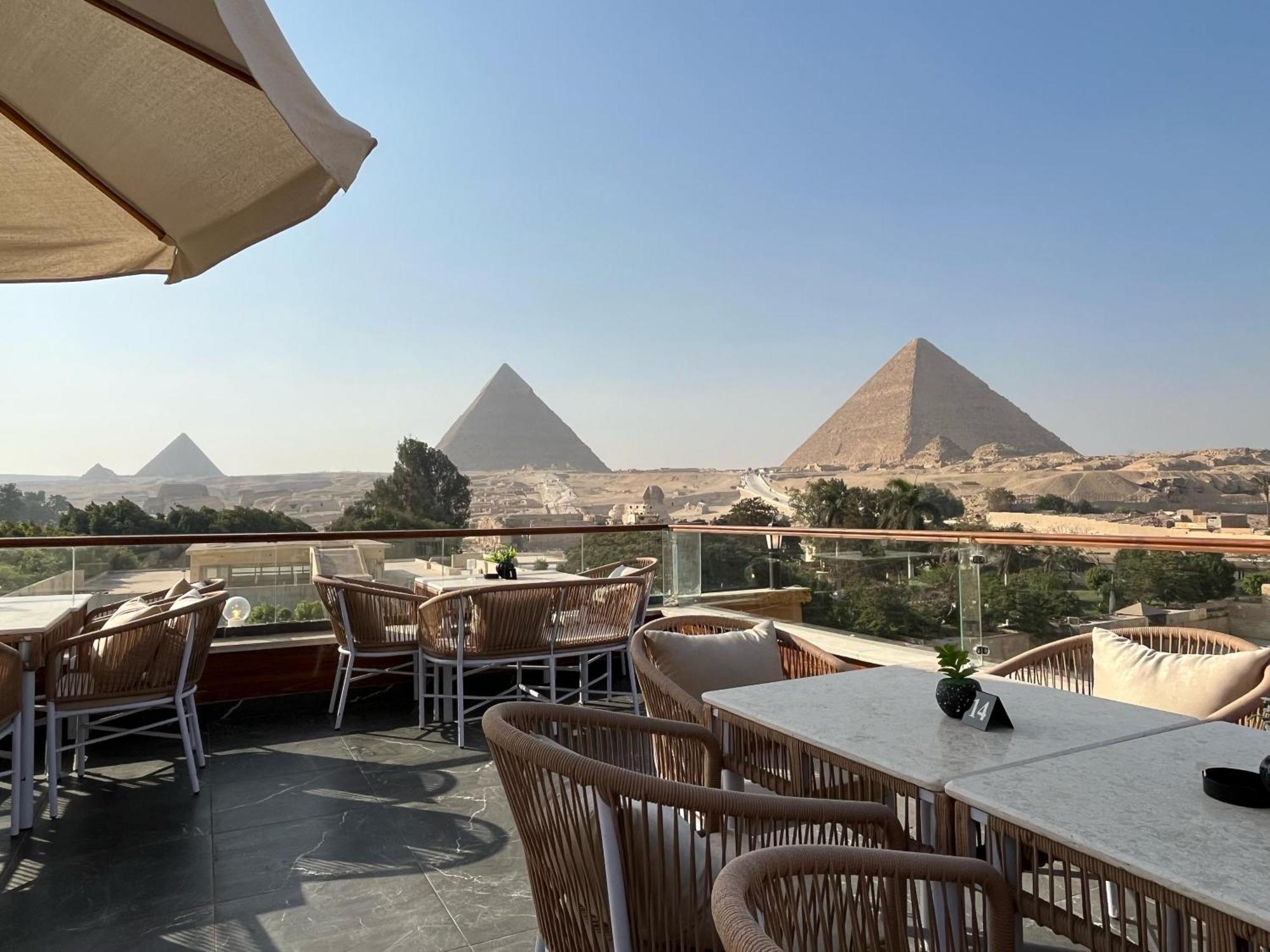 Shadow Pyramids Suites And Jacuzzi Kafret el-Gabal Dış mekan fotoğraf